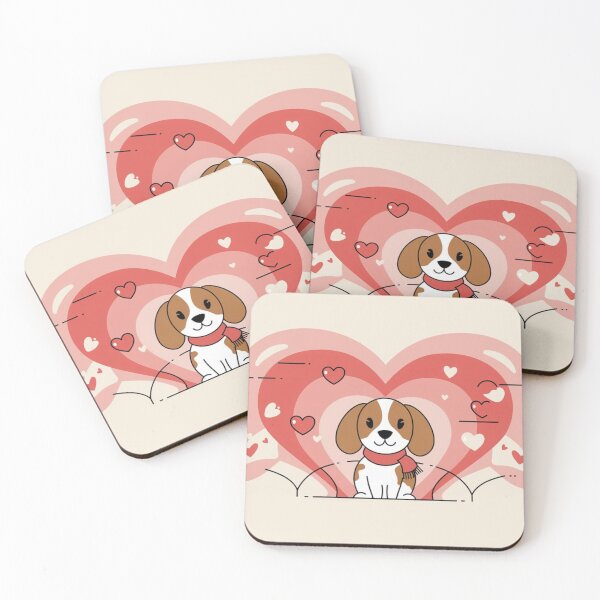 Item preview, Beagle in Love designed and sold by NeatThingLover.