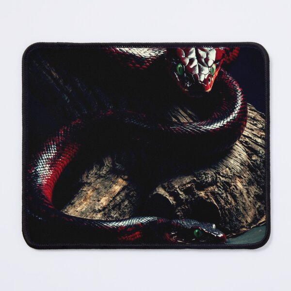 Item preview, two serpents – night – dark fantasy animal art designed and sold by Traumrausch.