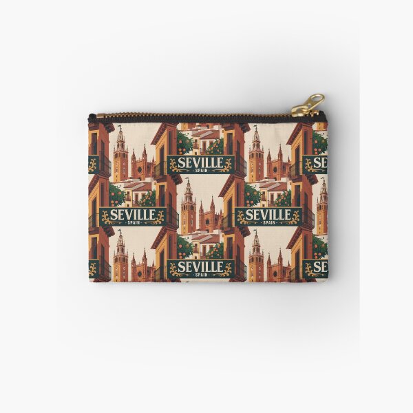 Item preview,  Vintage Travel Seville Spain poster designed and sold by TulipaGraphics.