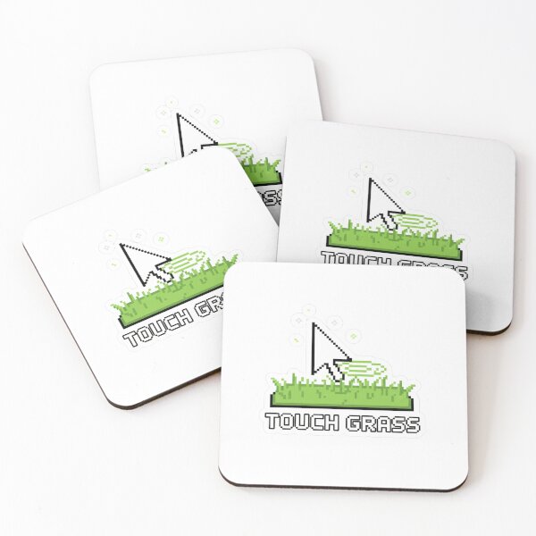 Item preview, Touch Grass Pixel Click designed and sold by TinyJoy Studio.