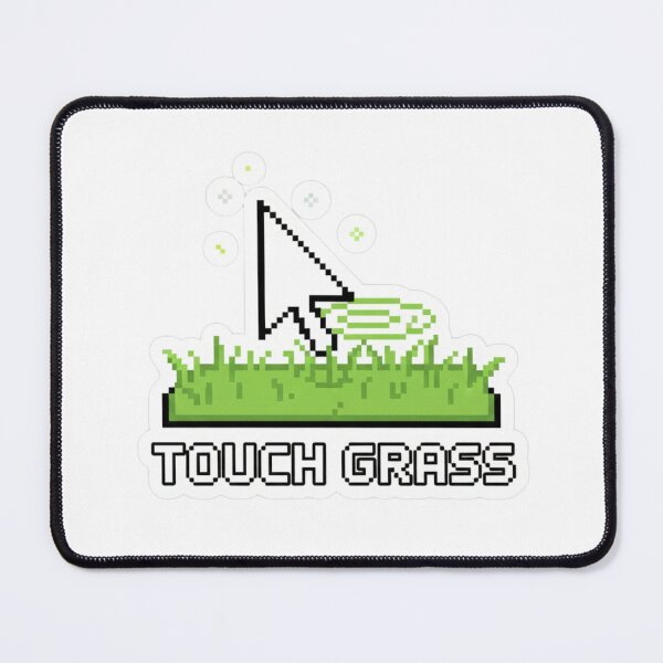 Item preview, Touch Grass Pixel Click designed and sold by TinyJoy Studio.