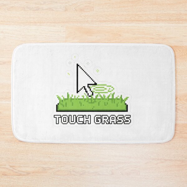 Item preview, Touch Grass Pixel Click designed and sold by TinyJoy Studio.