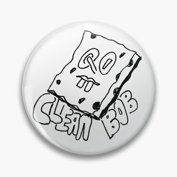 Item preview, Black and White Spongbob is a sponge clean bob designed and sold by Gr33zy Art.