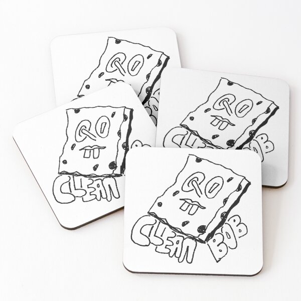 Item preview, Black and White Spongbob is a sponge clean bob designed and sold by Gr33zy Art.
