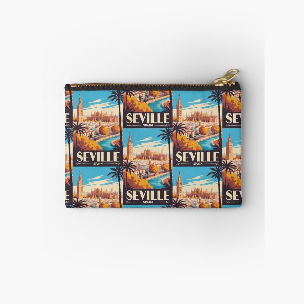Item preview,  Vintage Travel Seville Spain poster designed and sold by TulipaGraphics.