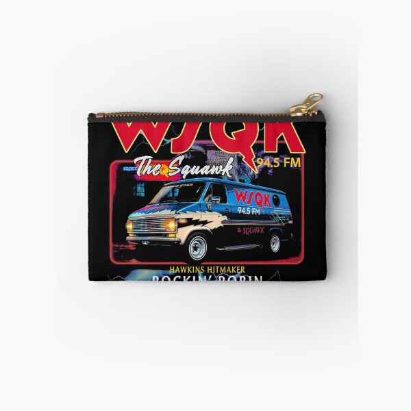 Item preview, Stranger Things WSQK The Squawk Van Lightning designed and sold by Reactivetees.