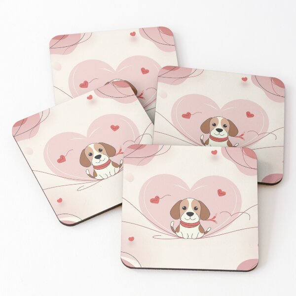 Item preview, Cute Valentine Beagle designed and sold by NeatThingLover.