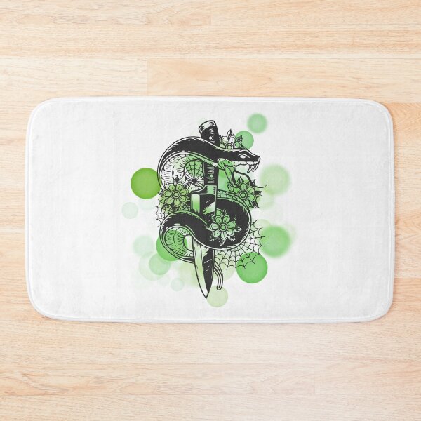 Item preview, Snake Wrapped Around a Blade – Symbolic Illustration designed and sold by iamKRUK.