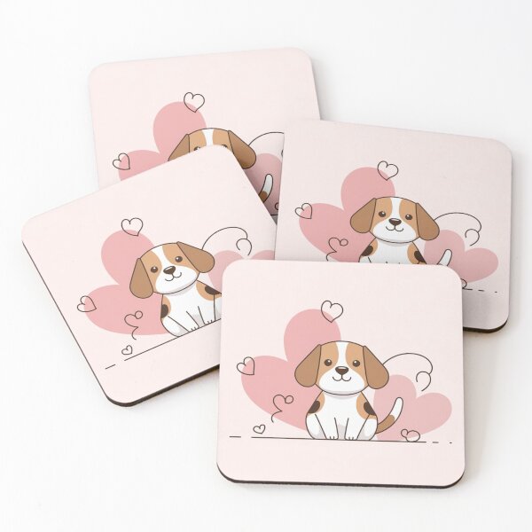 Item preview, Cute Beagle Valentine Design designed and sold by NeatThingLover.