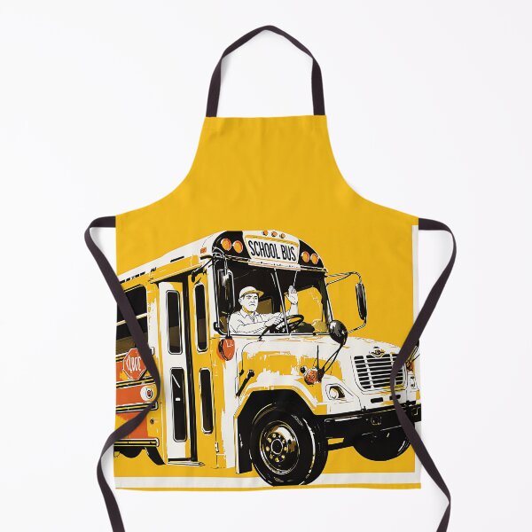 Item preview, The School Bus Driver - Vintage Pop Art designed and sold by Banal25.