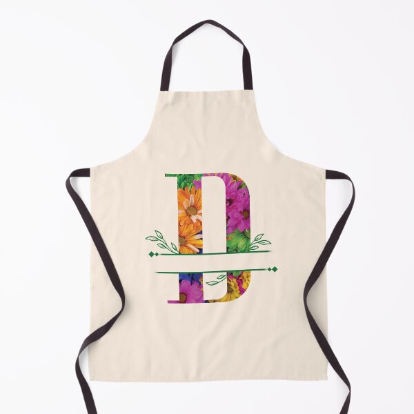 Item preview, Monogram...D... Vibrant Floral designed and sold by CHASAcreative.