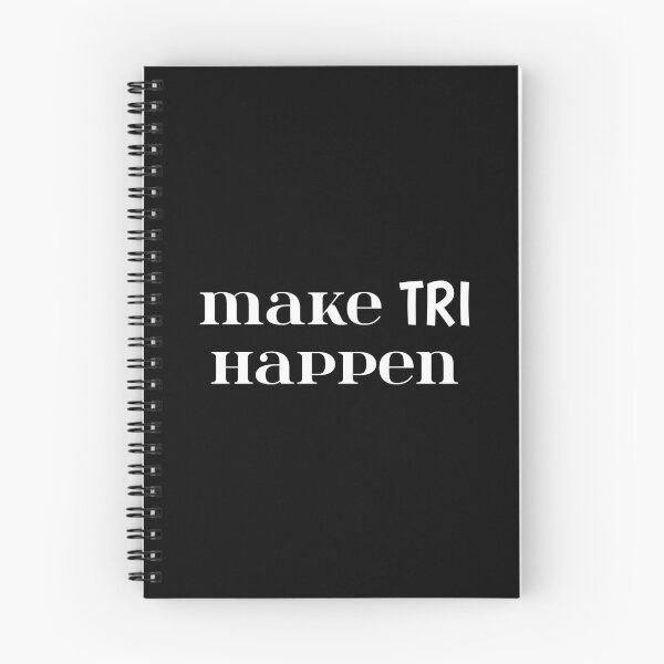 Item preview, Make TRI Happen. Triathlete Gift designed and sold by jimagine.