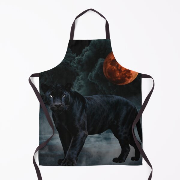 Artikelvorschau, Gothic Panther – Blutmond-Aura – Dunkle Nacht Fantasy-Kunst entworfen und verkauft von Traumrausch.
