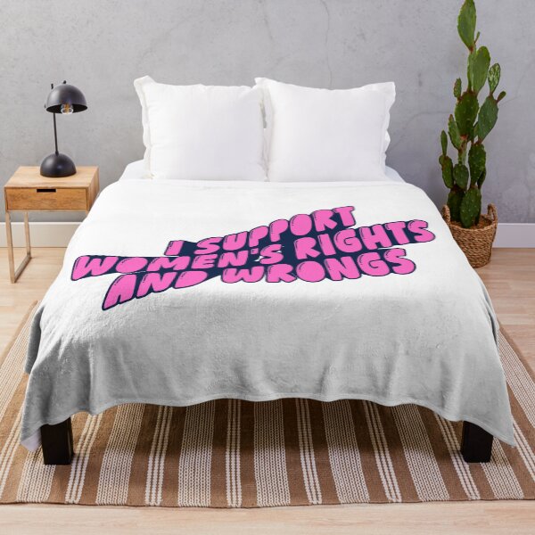 Item preview, I Support Women's Rights and Wrongs designed and sold by lavndershrtdays.