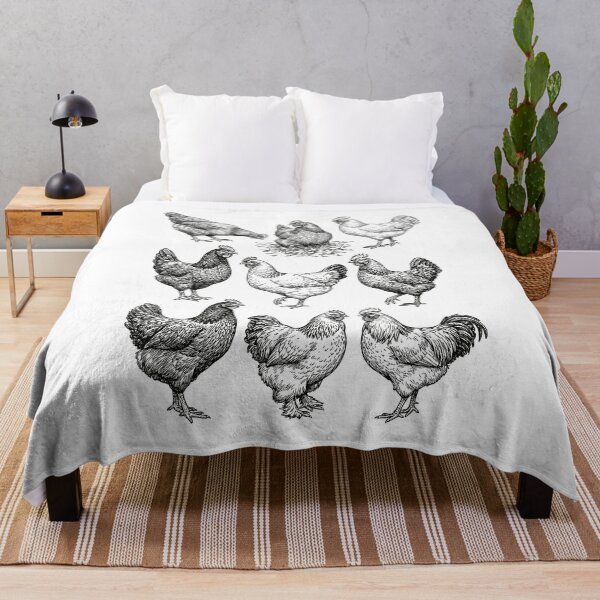 Item preview, Hens 90s Vintage Farm Lovers Tattoo Style designed and sold by MuniraWearify.