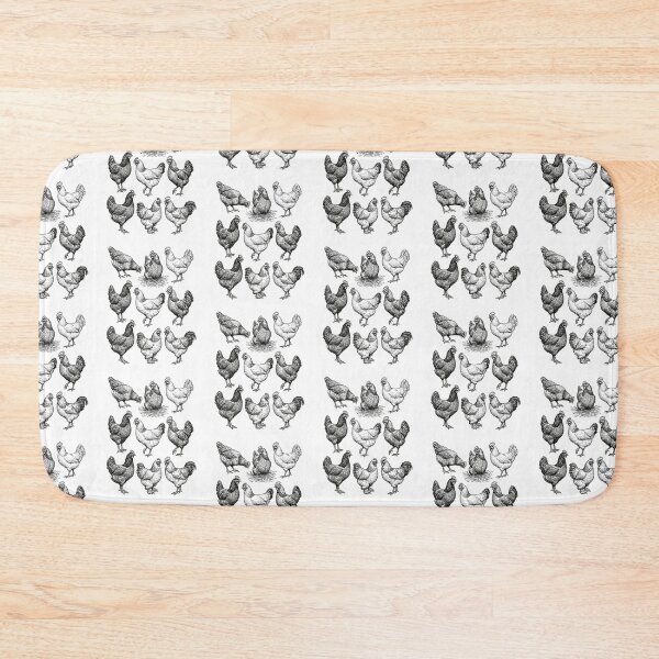 Item preview, Hens 90s Vintage Farm Lovers Tattoo Style designed and sold by MuniraWearify.