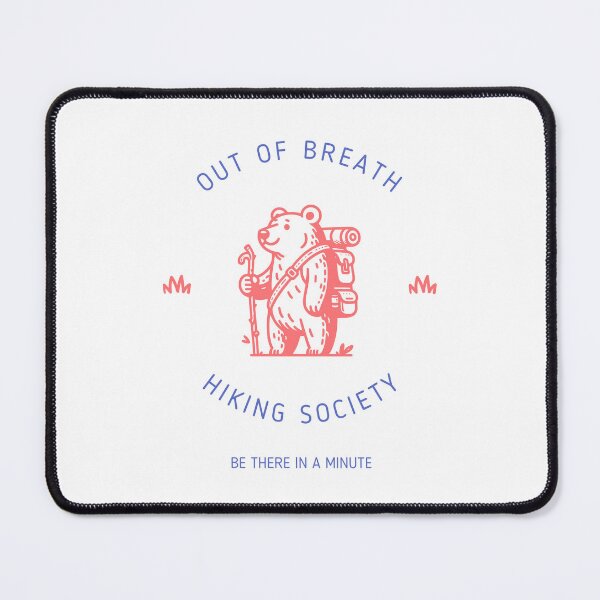 Item preview, Out of Breath Hiking Society  designed and sold by lavndershrtdays.
