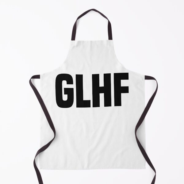 Item preview, GLHF, Good Luck, Have Fun Bold Typography designed and sold by Memes N Lore .