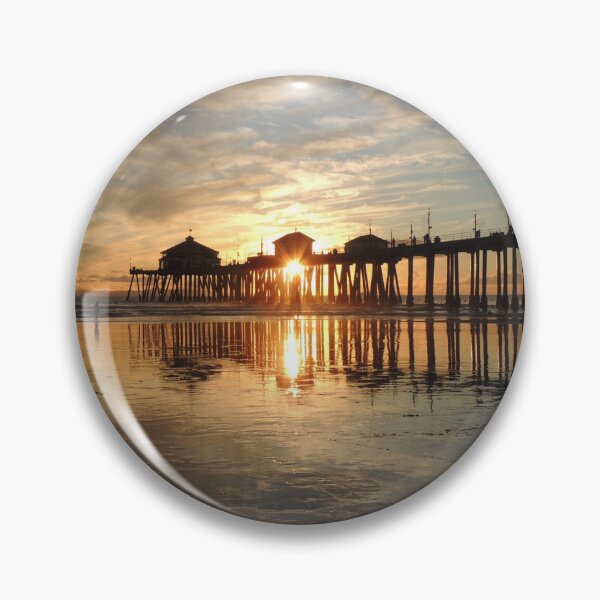 Item preview, Reflection of Huntington Beach Pier designed and sold by Robert Ball.