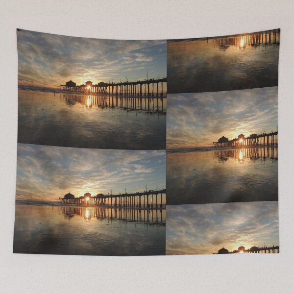 Item preview, Reflection of Huntington Beach Pier designed and sold by Robert Ball.