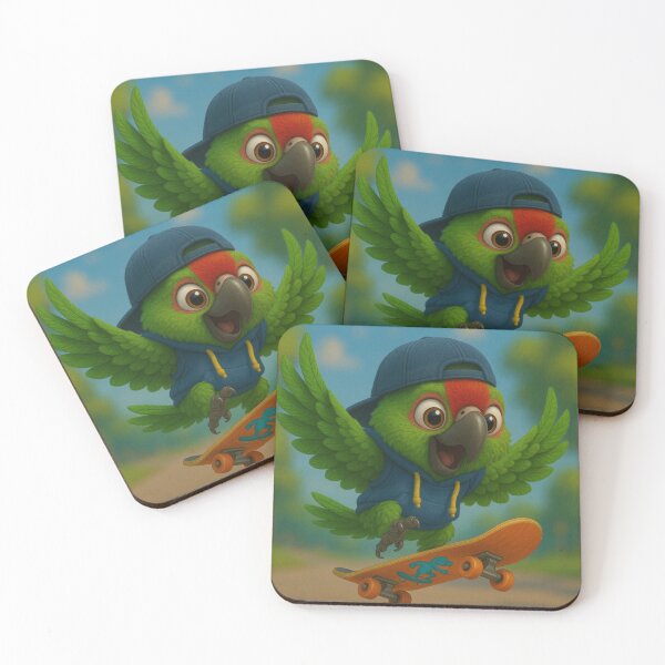 Item preview, Skater Military Macaw designed and sold by Sillytoe.