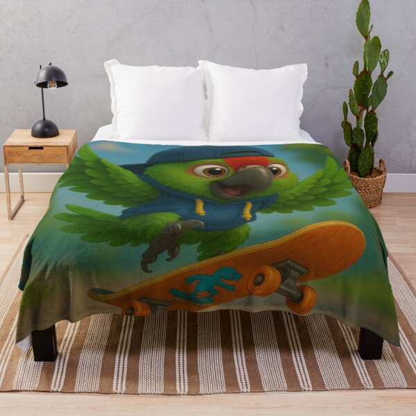 Item preview, Skater Military Macaw designed and sold by Sillytoe.