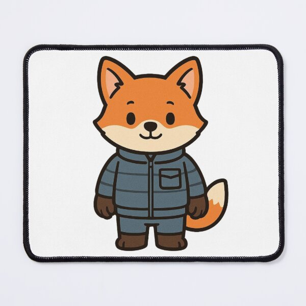 Item preview, Fox Mechanic in Padded Jacket – Winter Job Animal designed and sold by Confuzz1ed.
