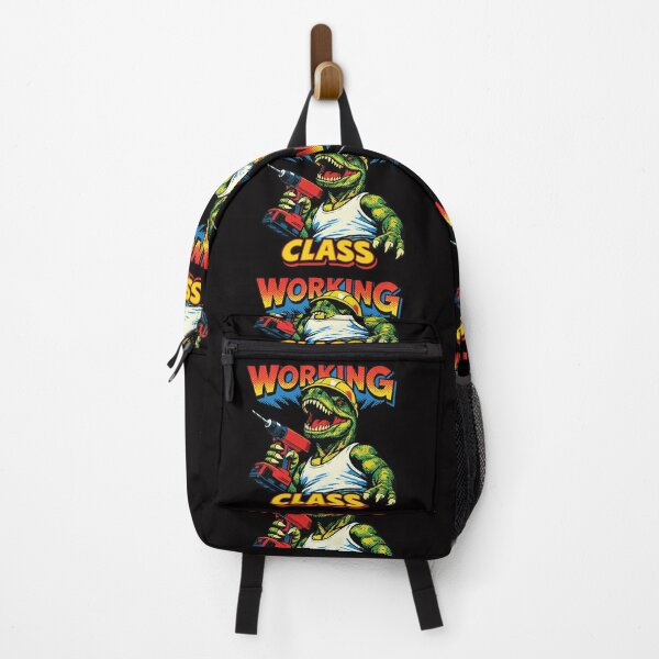 Item preview, T-Rex Working Class - Pop Art Dinosaur Construction Worker designed and sold by Virtualstars.