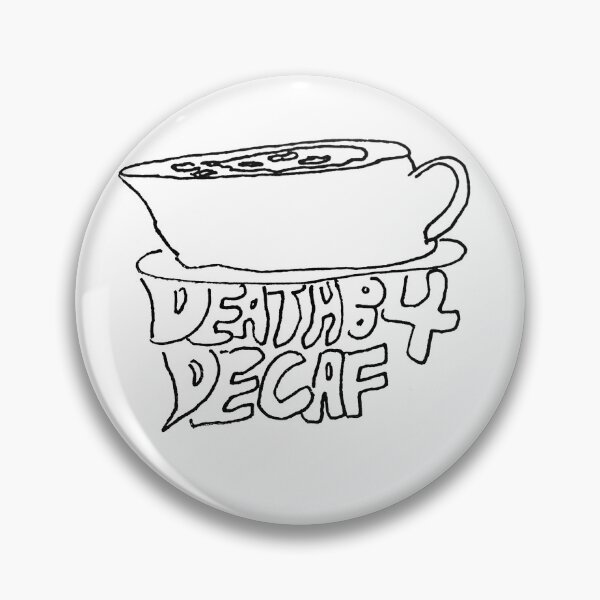 Item preview, Scary Death Before Decaf  designed and sold by Gr33zy Art.
