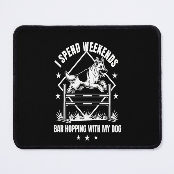 Item preview, Dog Agility Handler - Bar Hopping - Dog Agility designed and sold by FreeArt2.