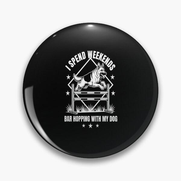 Item preview, Dog Agility Handler - Bar Hopping - Dog Agility  designed and sold by FreeArt2.