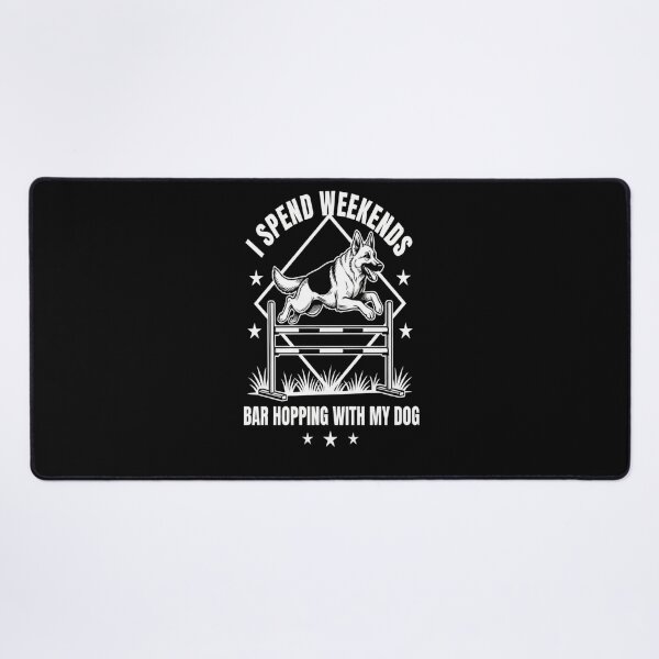Item preview, Dog Agility Handler - Bar Hopping - Dog Agility  designed and sold by FreeArt2.