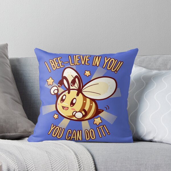 Item preview, Beelieve in Yourself - Bee Pun designed and sold by TechraNova.