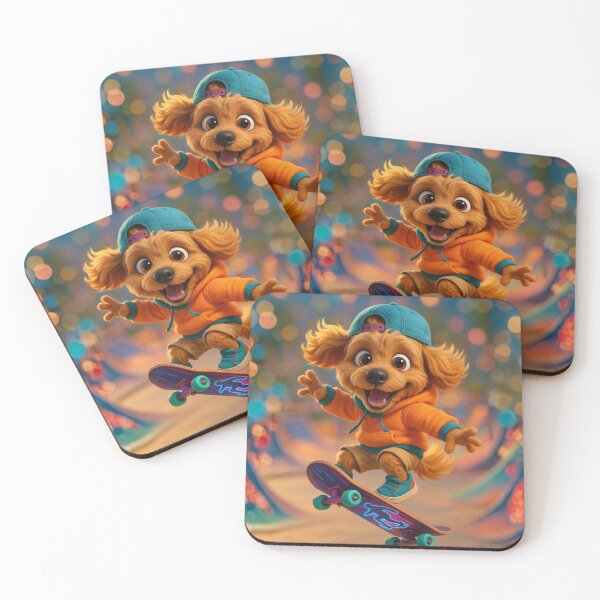 Item preview, Skater Mini Labradoodle designed and sold by Sillytoe.