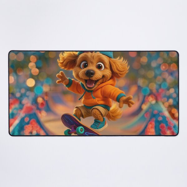 Item preview, Skater Mini Labradoodle designed and sold by Sillytoe.