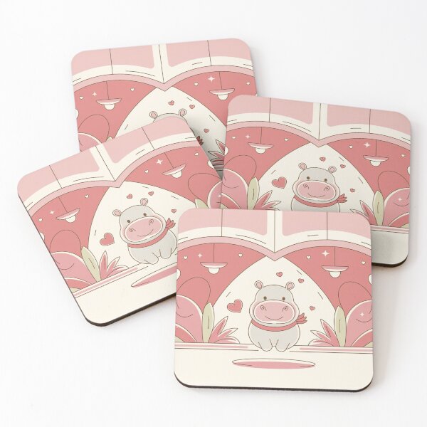 Item preview, Hippo in Love designed and sold by NeatThingLover.