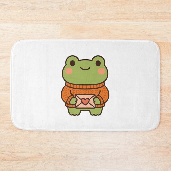 Item preview, Frog Holding Heart Envelope – Cute Valentine Love Design designed and sold by Confuzz1ed.
