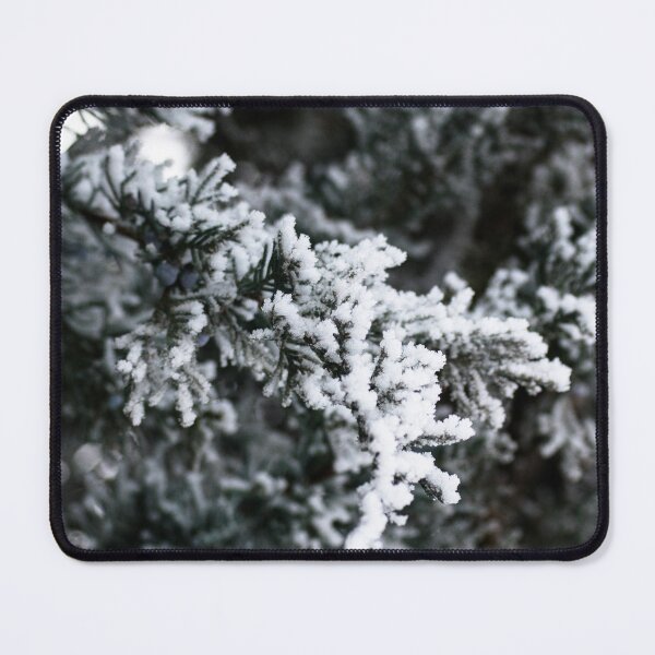 Item preview, Rime frost on evergreens designed and sold by CanadianWild418.