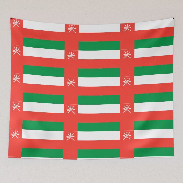 Item preview, Oman Flag- Show your love for Oman! designed and sold by AlaskaExtreme.