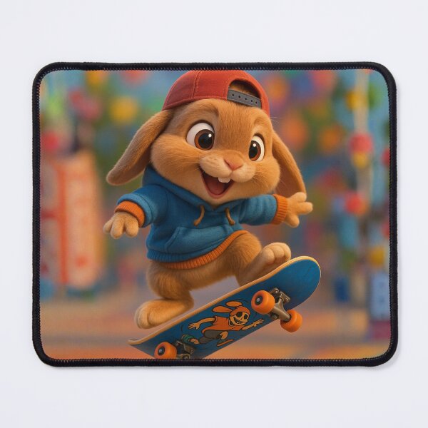 Item preview, Skater Mini Lop Rabbit designed and sold by Sillytoe.