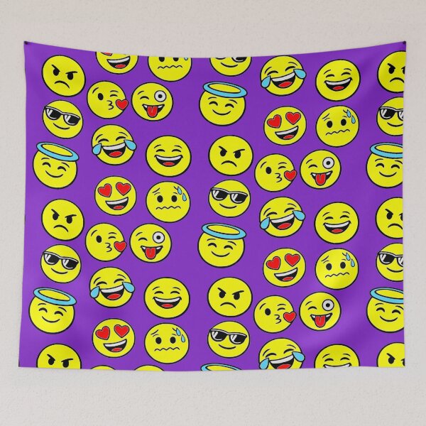 Item preview, Cute Emoji Faces Line Art designed and sold by NeerPrema.