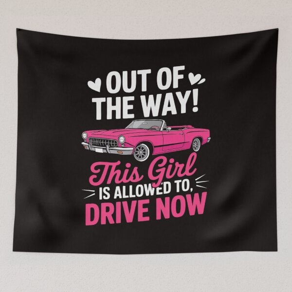 Item preview, This Girl Is Allowed To Drive  New Driver License Gift designed and sold by RONALPARAD.