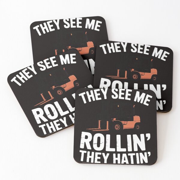 Item preview, They See Me Rollin' They Hatin' Forklift Driver designed and sold by RONALPARAD.