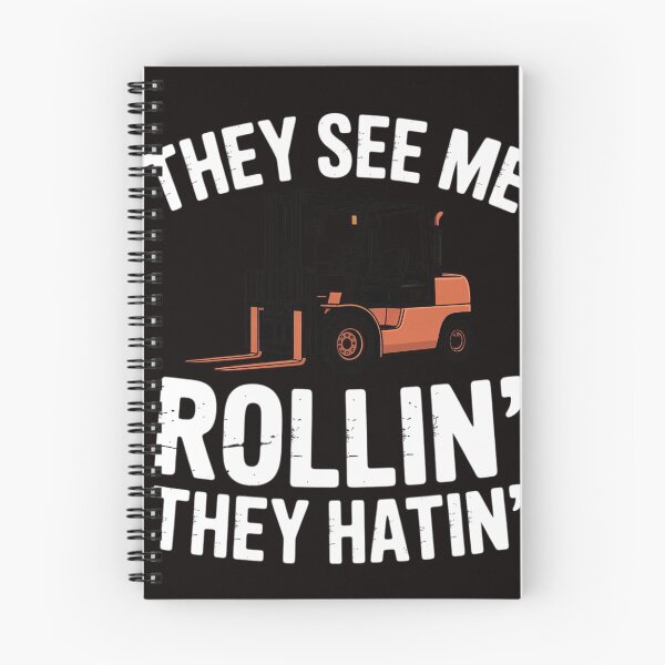 Item preview, They See Me Rollin' They Hatin' Forklift Driver designed and sold by RONALPARAD.