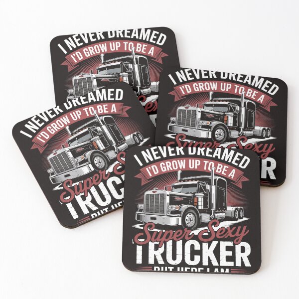 Item preview, Sexy Trucker - Semi Truck Driver Big Rig Trucking designed and sold by RONALPARAD.
