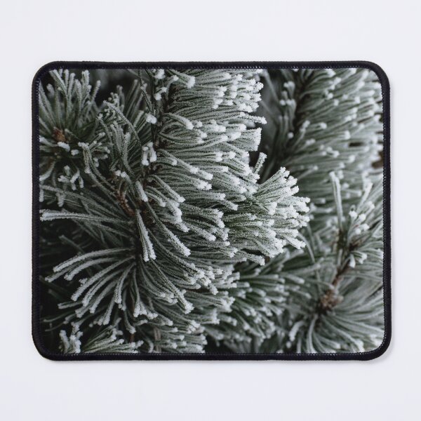 Item preview, Rime frost on an evergreen designed and sold by CanadianWild418.