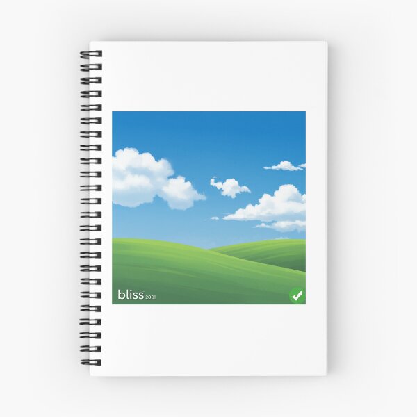 Item preview,  Windows XP Bliss Nostalgia Sticker - Retro Tech Y2K 2000s Computer Aesthetic Desktop designed and sold by RealVibeVault.