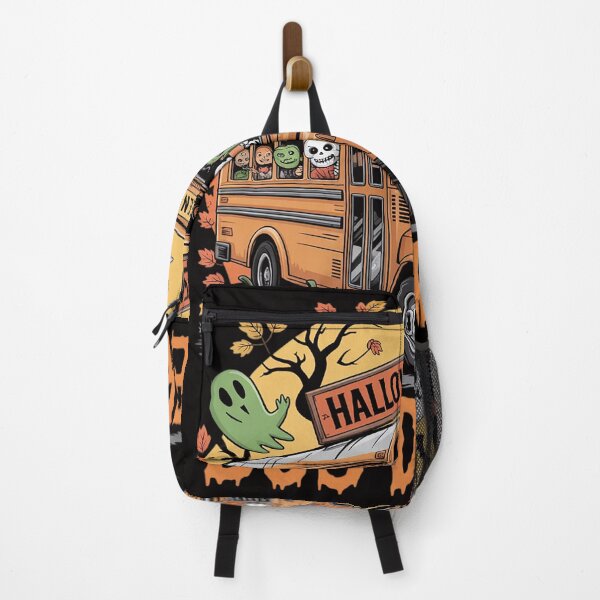 Item preview, School Bus Driver Pumpkin Season Skeleton Fall Halloween designed and sold by rutimenta.