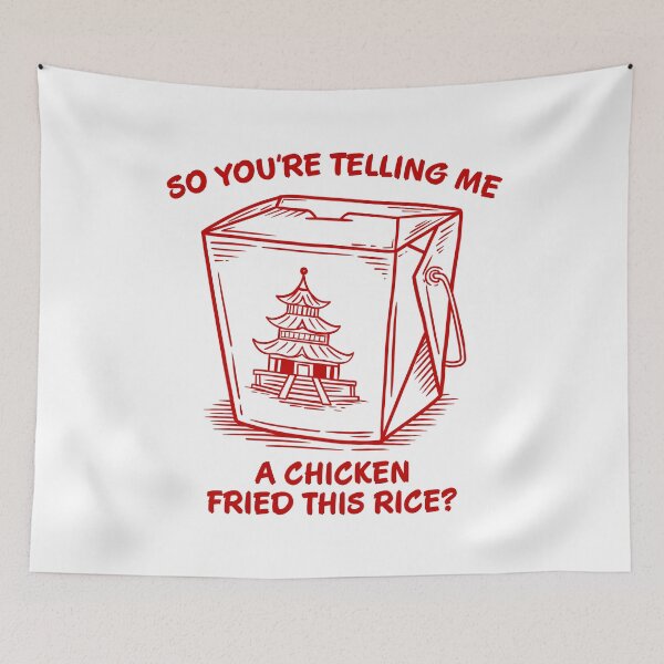 Item preview, A Chicken Fried This Rice? designed and sold by petestyles.