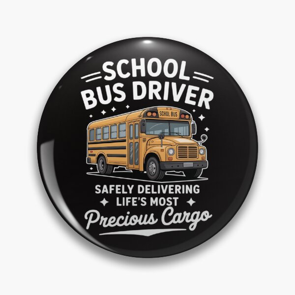 Item preview, School Bus Driver  - Safely Delivering Precious Kids designed and sold by rutimenta.